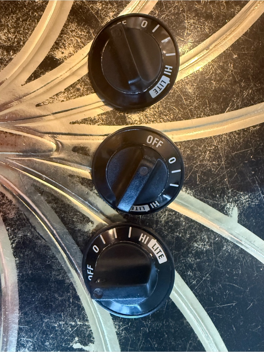 Top Burner Knob for General Electric GE